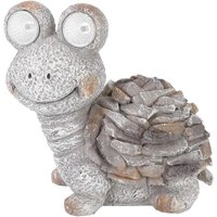 Solarbetriebene Figur für den Außenbereich, dekoratives Licht, Kunstharz, Schildkröte, Ornament für Rasen und Garten von INEASICER