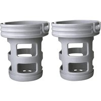 Spa Lite Filter für mspa, Filter für mspa Lite, für mspa Whirlpool Filter - Boote und Hot Spas - Modell ab 2020 (2 Stück Filterhalter) von INEASICER