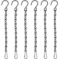 Stück Hängekette, Metall-Pflanzenhängerkette, Blumentopfkorb, Pflanzenhalter für drinnen oder draußen, Makramee-Pflanzenhänger, Gartendekoration Stück Hängekette, Metall-Pflanzenhängerkette, Blumentopfkorb, Pflanzenhalter für drinnen oder draußen, Makramee-Pflanzenhänger, Gartendekoration von INEASICER