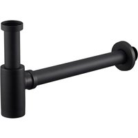 Ineasicer - Universal Design Spül- und Waschbeckensiphon schwarz mit Reinigungsöffnung Designsiphon Rohrsiphon Ineasicer - Universal Design Spül- und Waschbeckensiphon schwarz mit Reinigungsöffnung Designsiphon Rohrsiphon von INEASICER