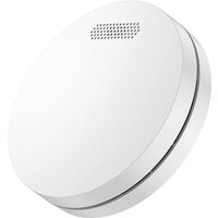 Vernetzter Rauchmelder mit 10-Jahres-Batterie, Stummschaltfunktion, kleiner weißer Feuermelder zur Brandwarnung, 85dB lauter Alarm, 1 Stück Vernetzter Rauchmelder mit 10-Jahres-Batterie, Stummschaltfunktion, kleiner weißer Feuermelder zur Brandwarnung, 85dB lauter Alarm, 1 Stück von INEASICER