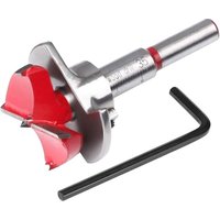 Versenkter Holzfräser, Ø35 mm verstellbarer Positionierungs-Holzbohrer, Hartmetall-Lochsäge mit Tiefenanschlag (Tiefenbereich 1040 mm) von INEASICER