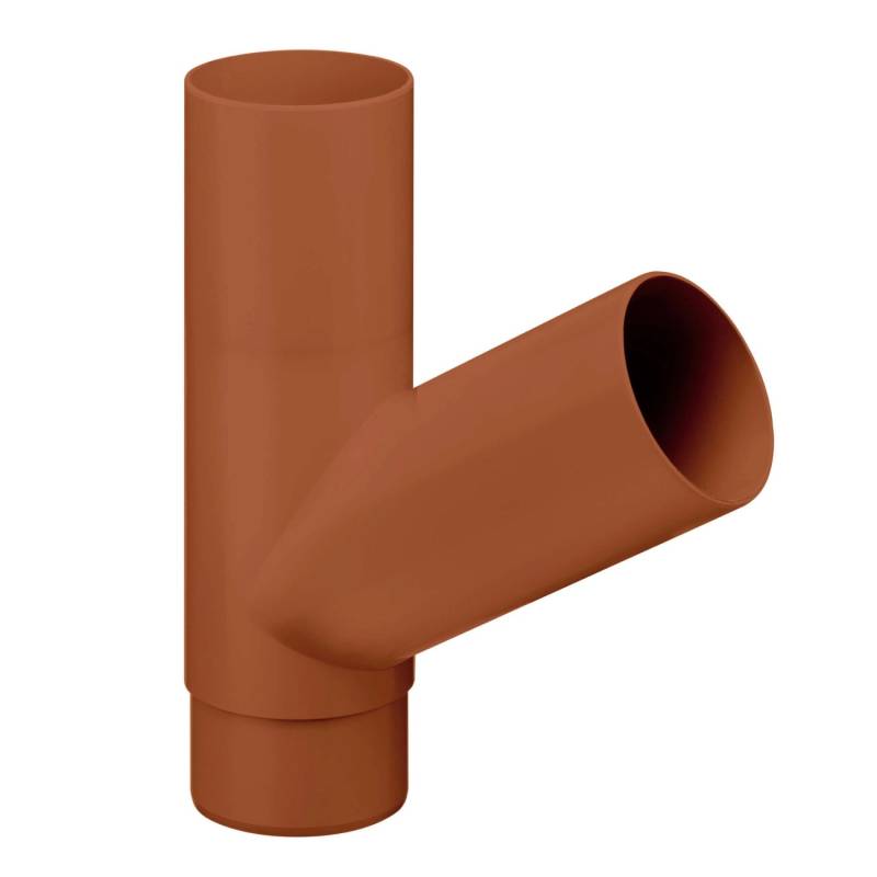 Inefa Abzweiger Fallrohr PVC 60 Grad DN 75/75 Braun Dachentwässerung Inefa Abzweiger Fallrohr PVC 60 Grad DN 75/75 Braun Dachentwässerung von INEFA