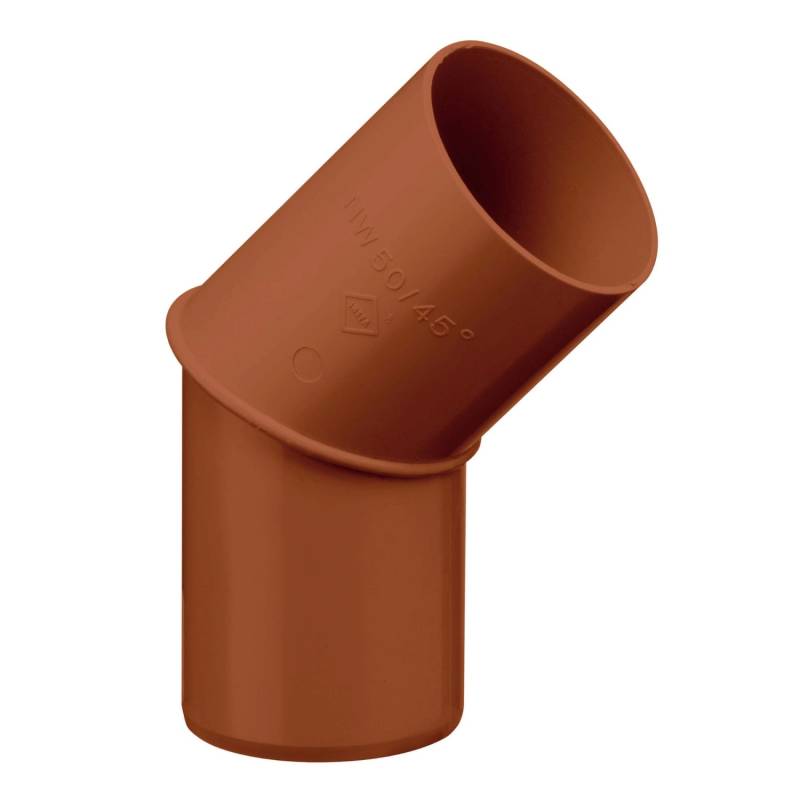 Inefa Fallrohrbogen 45 Grad PVC DN 85 Braun Dachentwässerung Inefa Fallrohrbogen 45 Grad PVC DN 85 Braun Dachentwässerung von INEFA
