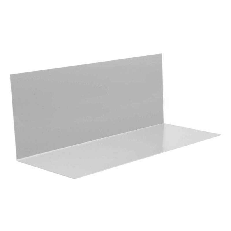 Inefa Winkelblech Dach ohne Wasserfalz 200cm Aluminium Silber von INEFA