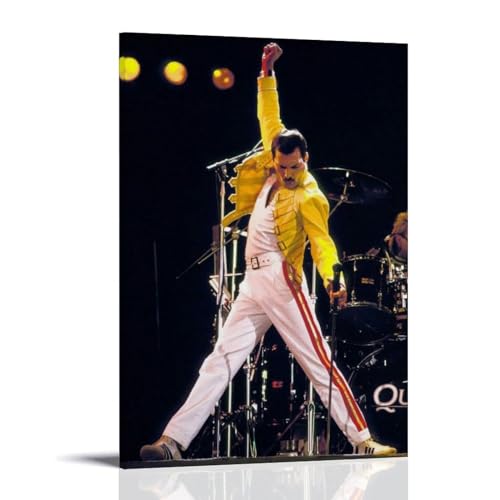 INEOUT Musikposter Freddie Mercury Poster, dekoratives Gemälde, Leinwand, Wandposter und Kunstdruck, modernes Familienschlafzimmer, Dekoration, Poster, 30 x 45 cm von INEOUT