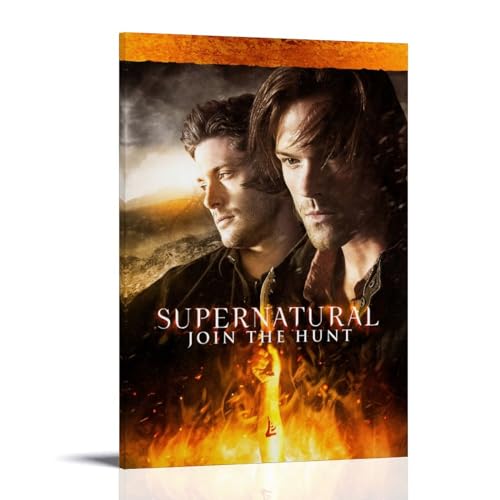 INEOUT Supernatural Season 10 Poster, dekoratives Gemälde, Leinwand, Wandposter und Kunstdruck, modernes Familienschlafzimmer-Dekor-Poster, 30 x 45 cm von INEOUT