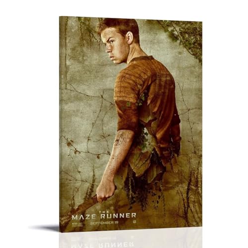 INEOUT The Maze Runner Gally Poster, dekoratives Gemälde, Leinwand, Wandposter und Kunstdruck, modernes Familienschlafzimmer-Dekor-Poster, 20 x 30 cm von INEOUT