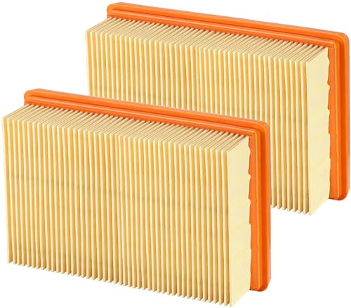 INF 2er-Pack HEPA-Filter für Kärcher NT25/NT35/NT45, Ersatzfilter, Staubsaugerfilter, waschbar und wiederverwendbar von INF