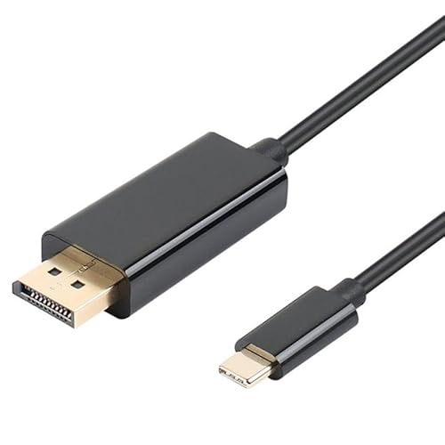 INF USB-C zu DisplayPort (DP) Adapter 4K (1,8 m) schwarz von INF