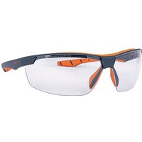 9021 155 Schutzbrille Flexor Plus en 166 Fassung: dunkelgrau-oran - Infield Safety von INFIELD SAFETY