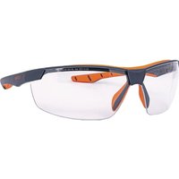 9021 155 Schutzbrille Flexor Plus en 166 Fassung: dunkelgrau-oran - Infield Safety von INFIELD SAFETY