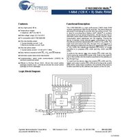 Infineon Technologies CY62128EV30LL-45SXI Speicher-IC SOIC-32 SRAM 1 MBit 128 K x 8 Tube von INFINEON TECHNOLOGIES