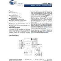 Infineon Technologies CY62146ELL-45ZSXI Speicher-IC TSOP-44 SRAM 4 MBit 256 K x 16 Tray von INFINEON TECHNOLOGIES