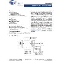 Infineon Technologies CY7C1021D-10VXI Speicher-IC SOJ44 SRAM 1 MBit 64 K x 8 Tube von INFINEON TECHNOLOGIES