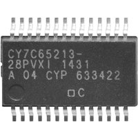 Infineon Technologies - CY7C65213-28PVXIT smd 1 St. von INFINEON TECHNOLOGIES