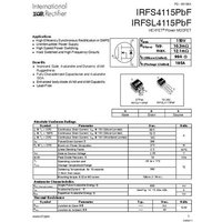 Infineon Technologies IRFS4115PBF-GURT MOSFET 1 N-Kanal 375W D2PAK von INFINEON TECHNOLOGIES
