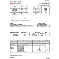 Infineon Technologies IRL6372PBF-GURT MOSFET 2 N-Kanal 2.0W SO-8 von INFINEON TECHNOLOGIES