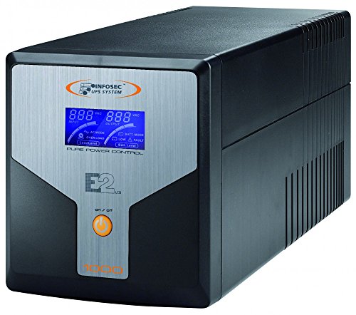 E2 LCD 1000, Unterbrechungsfreie Stromversorgung, Infosec - 65350 von INFOSEC UPS SYSTEM