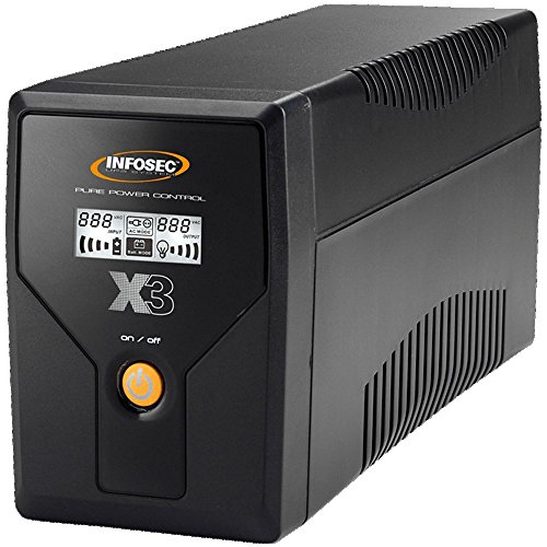 X3 EX 500 LCD USB FR/SCHUKO, Unterbrechungsfreie Stromversorgung, Infosec - 65965 von INFOSEC UPS SYSTEM