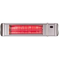Heizstrahler Infrarot Infralogic HeizMeister LuXus BT IP65 2000W silber von INFRALOGIC