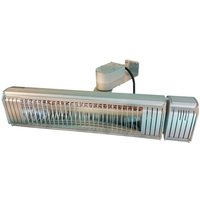 Infralogic - Heizstrahler Infrarot HeizMeister Moving IP65 2000W Silber matt von INFRALOGIC