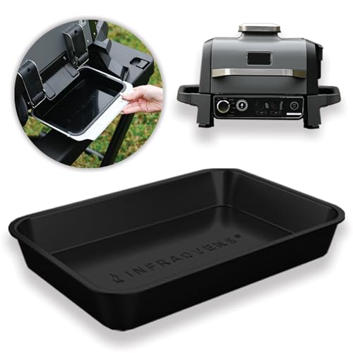 INFRAOVENS SingleDripPans Abtropfschale, Aluminium, Schwarz von INFRAOVENS