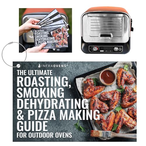 INFRAOVENS Kochanleitung Zubehör für Ninja Woodfire Pizzaofen, 8-in-1 Outdoor Ofen, Smoker BBQ Holzfeuer Wasserdicht Spickzettel für OO100 OO101 OO101B Elektroofen, Pellet Pizza Stein Zubehör INFRAOVENS Kochanleitung Zubehör für Ninja Woodfire Pizzaofen, 8-in-1 Outdoor Ofen, Smoker BBQ Holzfeuer Wasserdicht Spickzettel für OO100 OO101 OO101B Elektroofen, Pellet Pizza Stein Zubehör von INFRAOVENS