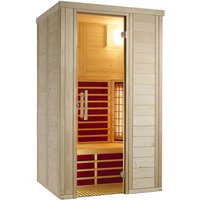 Infraworld - TrioSol Natura 120 Fichte Infrarotkabine mit Infrarotstrahler 120x100x195 cm von INFRAWORLD