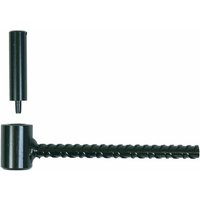 Betonkloben Ø14 Porenbeton Kataphorese schwarz Ing Fixations Eisenschwanz quadratisch 10x150 - A000480 von ING FIXATIONS