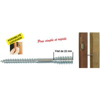 Ing Fixations - Box 100 Schrauben top roc Holz ing befestigungen - 6x80 mm - Fil.22 mm - A430010 von ING FIXATIONS