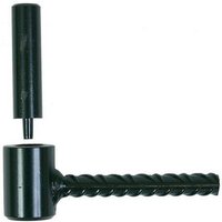 Ing Fixations - Quaderscharnier Ø16 Kataphorese schwarz chemisch ø 10 x 130 - A000082 von ING FIXATIONS