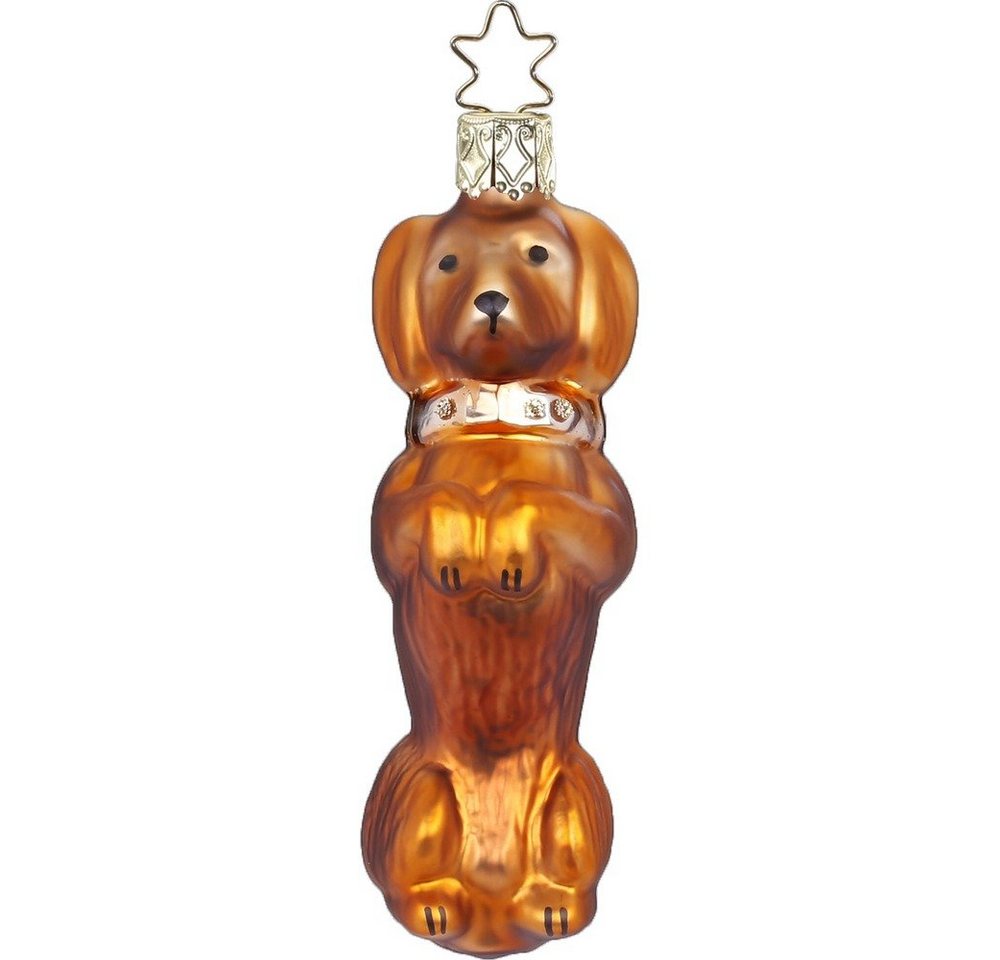INGE-GLAS® Christbaumschmuck Alles für den Dackel 9.5 cm - Haus und Hof - 1 Stück (1-tlg) von INGE-GLAS®