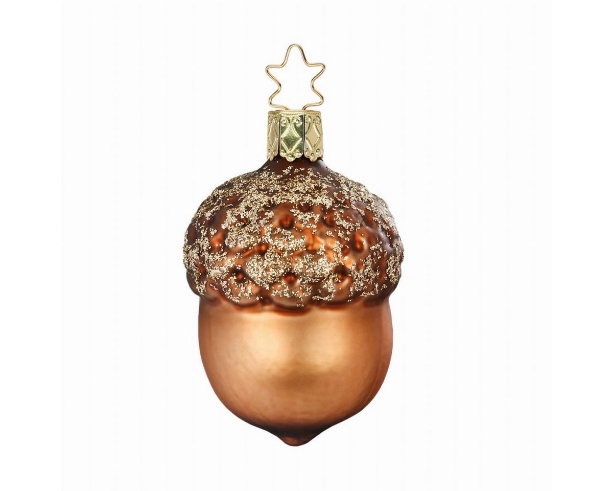 INGE-GLAS® Christbaumschmuck Eichel 7.5 cm (1-tlg) von INGE-GLAS®