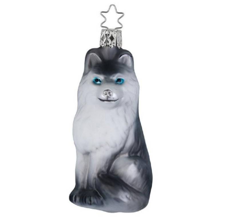 INGE-GLAS® Christbaumschmuck INGE-GLAS Christbaumschmuck Hund Husky von INGE-GLAS®