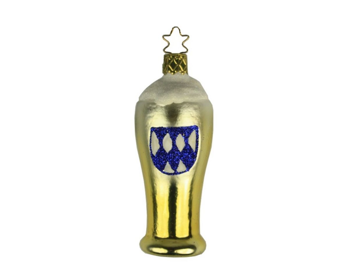 INGE-GLAS® Christbaumschmuck INGE-GLAS Weihnachts-Hänger Weißbierglas (1-tlg) von INGE-GLAS®