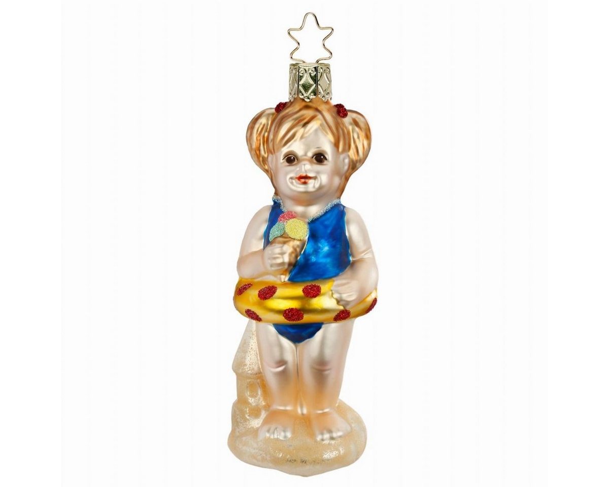 INGE-GLAS® Christbaumschmuck Sommer Sonne Sonnenschein 12.5 cm - limit. Auflage - 1 Stück (1-tlg) von INGE-GLAS®