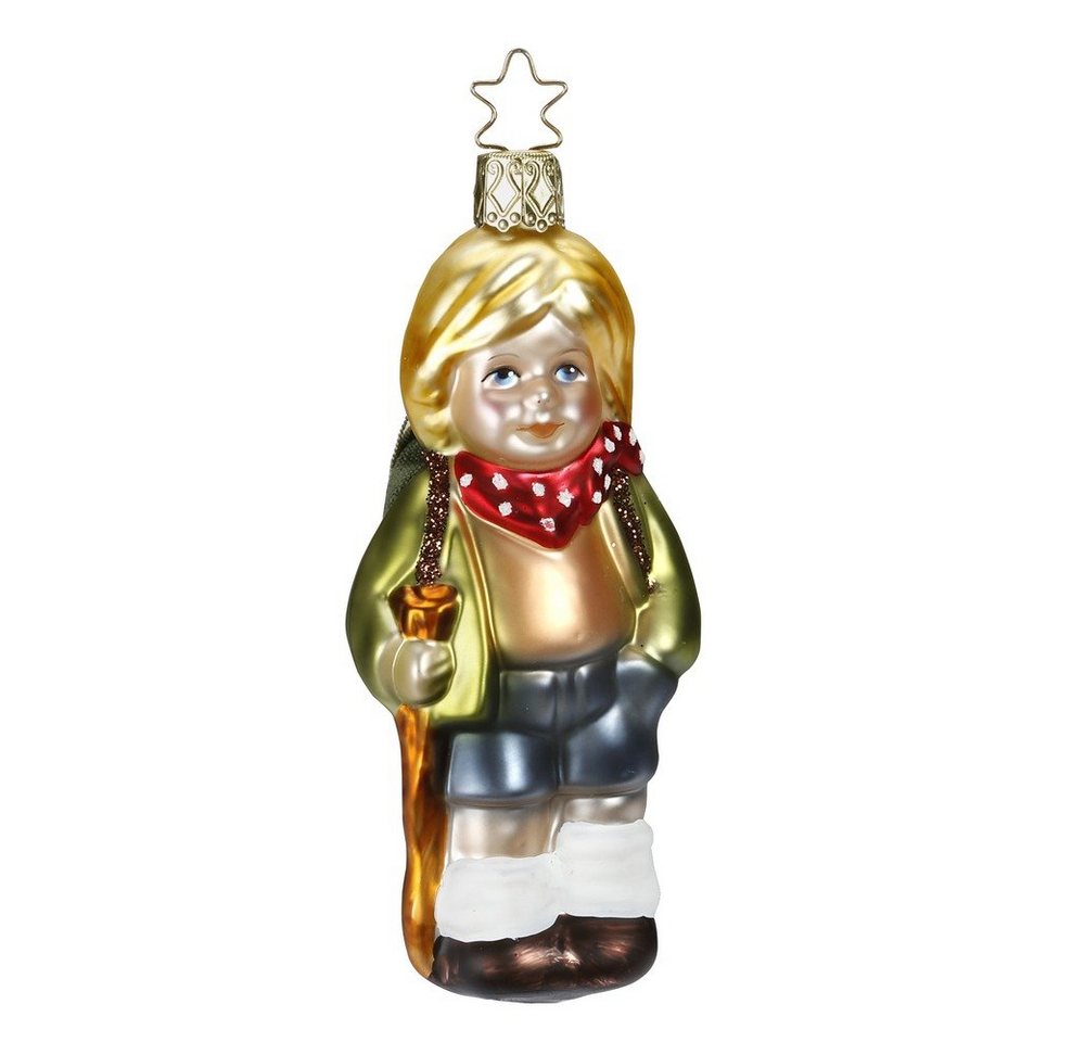 INGE-GLAS® Christbaumschmuck Wanderlust 11 cm - Bayerische Festzeit - 1 Stück (1-tlg) von INGE-GLAS®