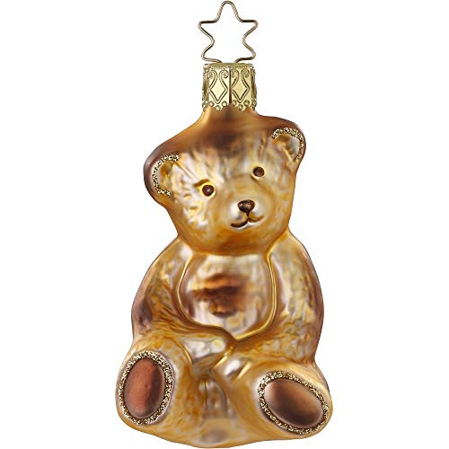 Inge-glas Unterm Weihnachtsbaum Hallo Teddy, 8.5 cm von INGE-Glas Manufaktur