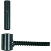 Standardscharnier Ø14 Kataphorese schwarz ING FIXATIONS - Schwanz Gewindestange 10x80 - A000390 von ING FIXATIONS