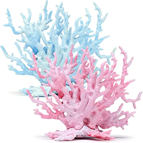 inheming 2 Stück Aquarium Deko Künstliche Korallen Haze, Coral Decoration Fish Tank Decor,Künstliche Coralen Korallen Ornament, Korallenpflanzen,Aquarium Zubehör für Landschaft Unterwasser Dekor inheming 2 Stück Aquarium Deko Künstliche Korallen Haze, Coral Decoration Fish Tank Decor,Künstliche Coralen Korallen Ornament, Korallenpflanzen,Aquarium Zubehör für Landschaft Unterwasser Dekor von inheming