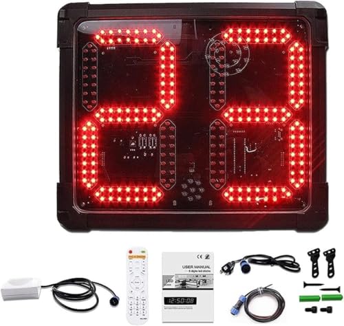 Digitaler Timer, elektronischer Zähler, positiver Countdown, Basketball-Timing-Gerät von ININOSNP