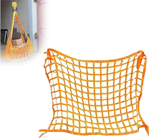 ININOSNP CargoSling.com - CargoSling.com Anschlagmittel, Be- und Entladen Schwerer Lasten, Lasthebegurte (Size : 1 X 1M/Mesh 10cm/Load 500kg) von ININOSNP