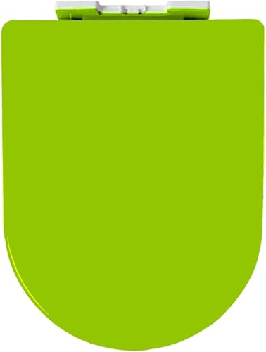 ININOSNP Geräuschlos schließender Toilettendeckel Robuster, gepolsterter Toilettensitz mit Schnellverschluss, geeignet for den Einsatz im privaten Badezimmer von ININOSNP