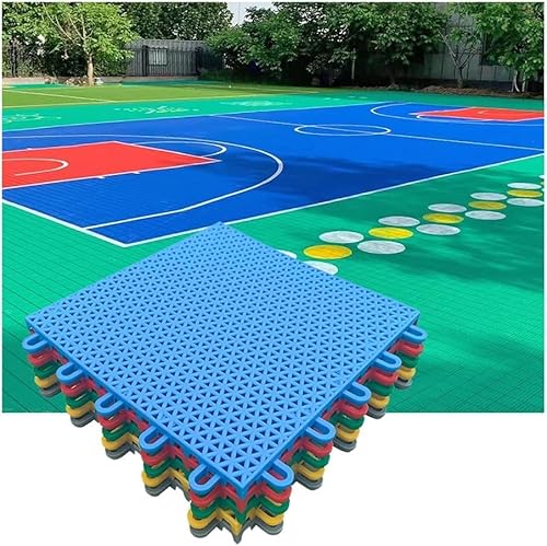 ININOSNP Hohe Qualität rutschfest Fliesenschule Kindergarten Modulare ineinander greifende Fliesen Spielplatz im Freien Spielplatz Sportmatte(Green) von ININOSNP