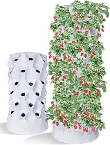 ININOSNP Intelligentes Hydroponiksystem Automatischer vertikaler Gartenturm – erdloses Pflanzsystem for selbst angebautes Obst und Gemüse(10 Layers) von ININOSNP