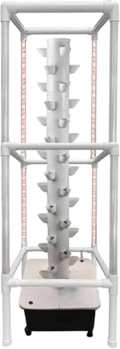 ININOSNP Intelligentes Hydroponiksystem Hydrokulturturm mit Licht for den Anbau von Innenkulturen und Anbauunterstützung, erdloser Turm, abnehmbares Anbauset ININOSNP Intelligentes Hydroponiksystem Hydrokulturturm mit Licht for den Anbau von Innenkulturen und Anbauunterstützung, erdloser Turm, abnehmbares Anbauset von ININOSNP