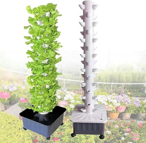 ININOSNP Intelligentes Hydroponiksystem Hydroponic Tower Kit 45 Pflanzen Vertikales automatisches Bewässerungsgeschwindigkeitskontrollsystem Farm Gewächshaus Hydroponic System ININOSNP Intelligentes Hydroponiksystem Hydroponic Tower Kit 45 Pflanzen Vertikales automatisches Bewässerungsgeschwindigkeitskontrollsystem Farm Gewächshaus Hydroponic System von ININOSNP