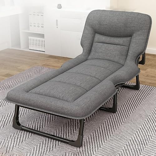 ININOSNP Memory-Schaum-Klappbett Klappbares Gästebett mit Schaumstoffmatratze – Tragbares Ausziehsofa und Campingbett for Erwachsene(175x60x30cm) von ININOSNP