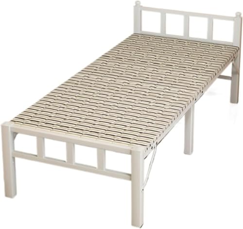 ININOSNP Memory-Schaum-Klappbett Klappbett mit Matratze for Erwachsene – Stabiler Metallrahmen, platzsparend und strapazierfähig(180 * 90 * 40cm) von ININOSNP